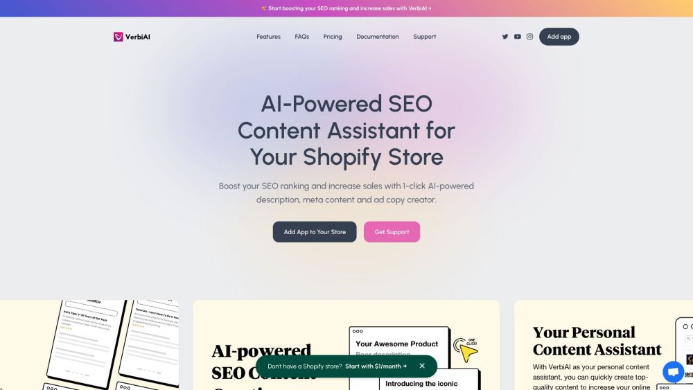 VerbiAI - AI-Powered SEO description and meta content creation