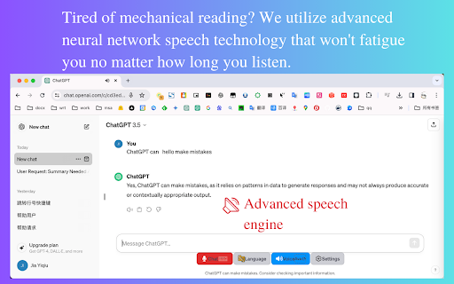 ChatGPT Voice Master - Chrome Extension