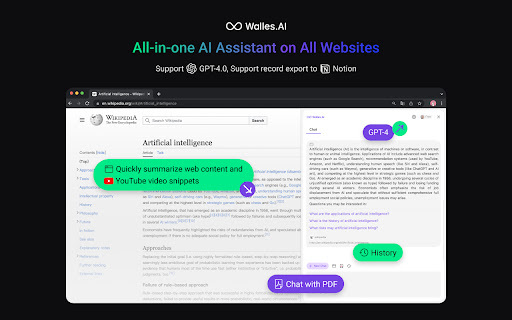 Walles.AI - Chrome Extension