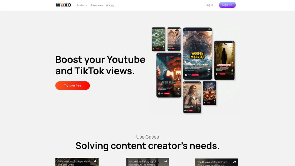 WOXO: AI Video Generator for Social Content