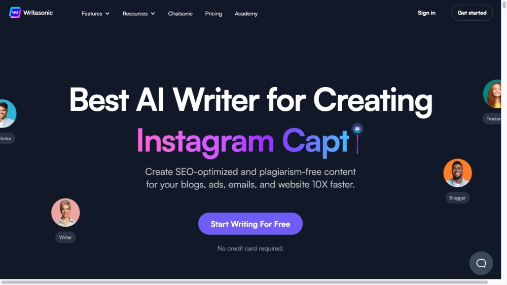 Writesonic - Best AI Writer, Copywriting & Paraphrasing Tool